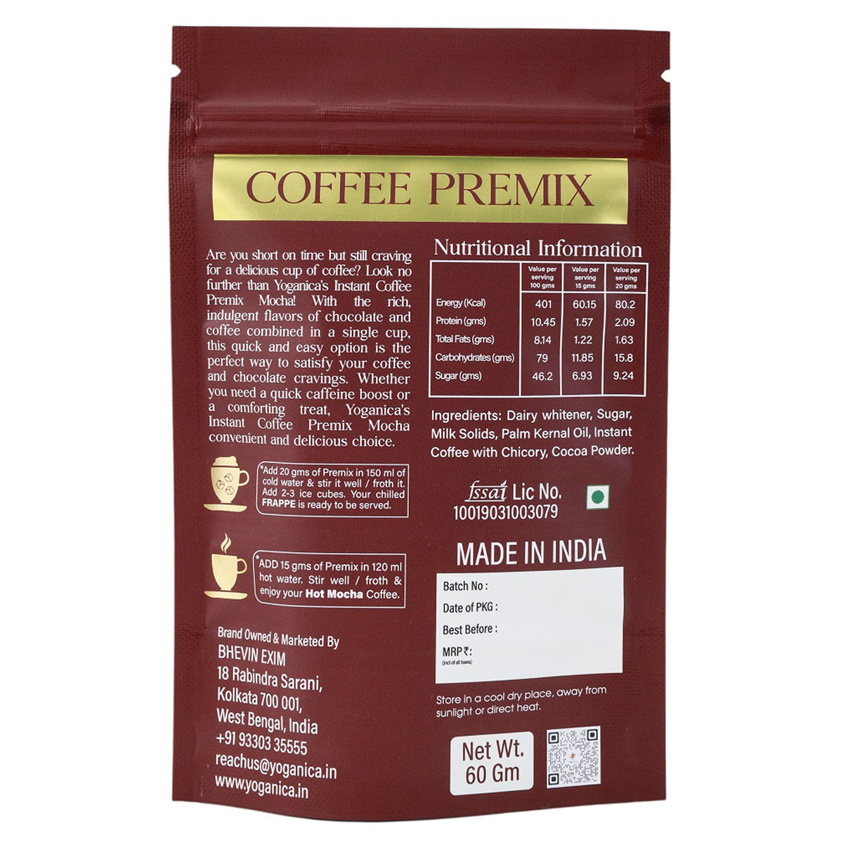 Try Mocha — Coffee Premix