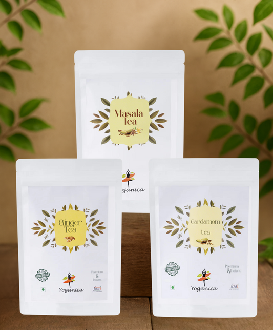 Instant Milk Tea Premix - 3 Flavours x 100g Each