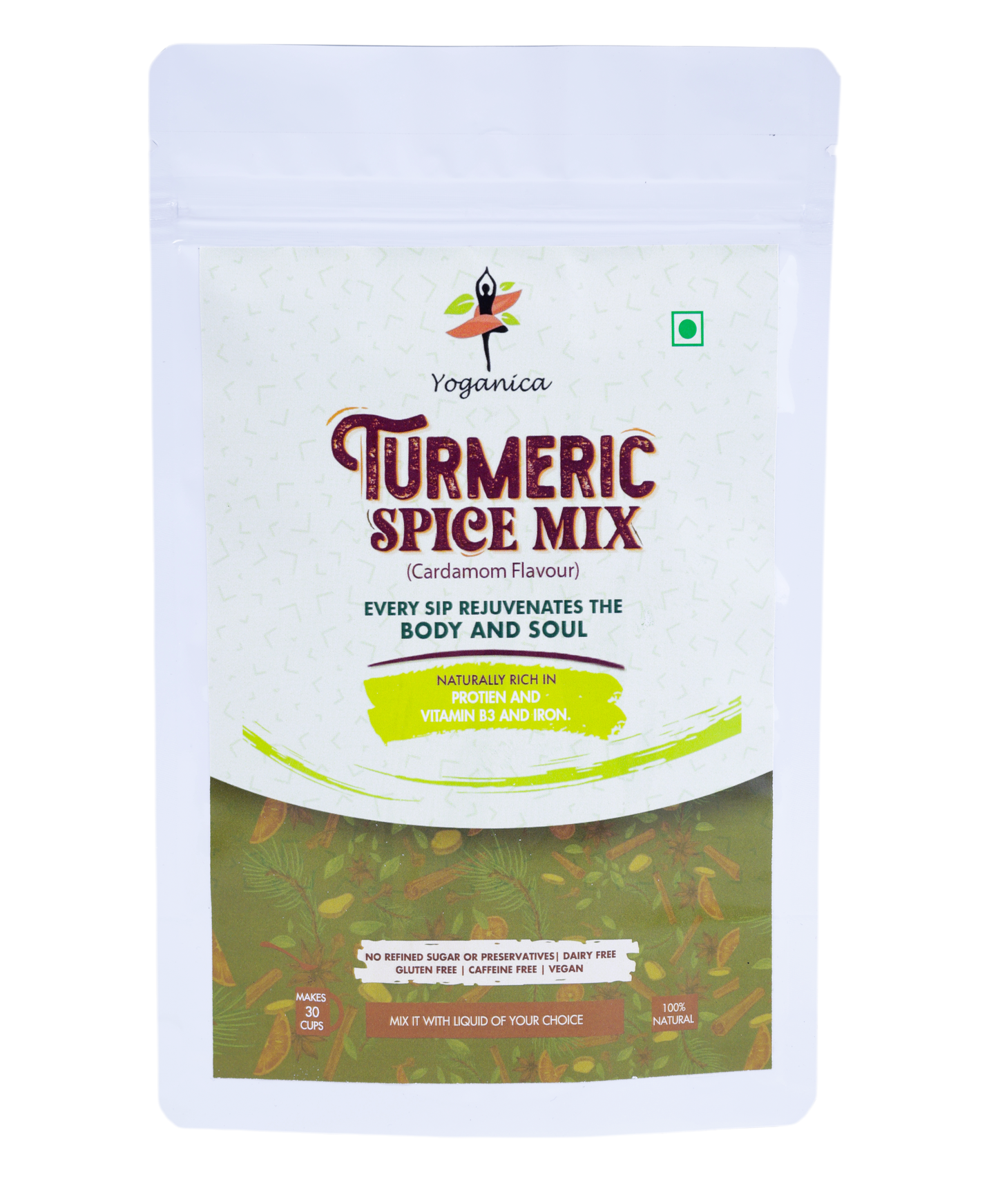 Turmeric Spice Mix Blend with Cardamom Extract
