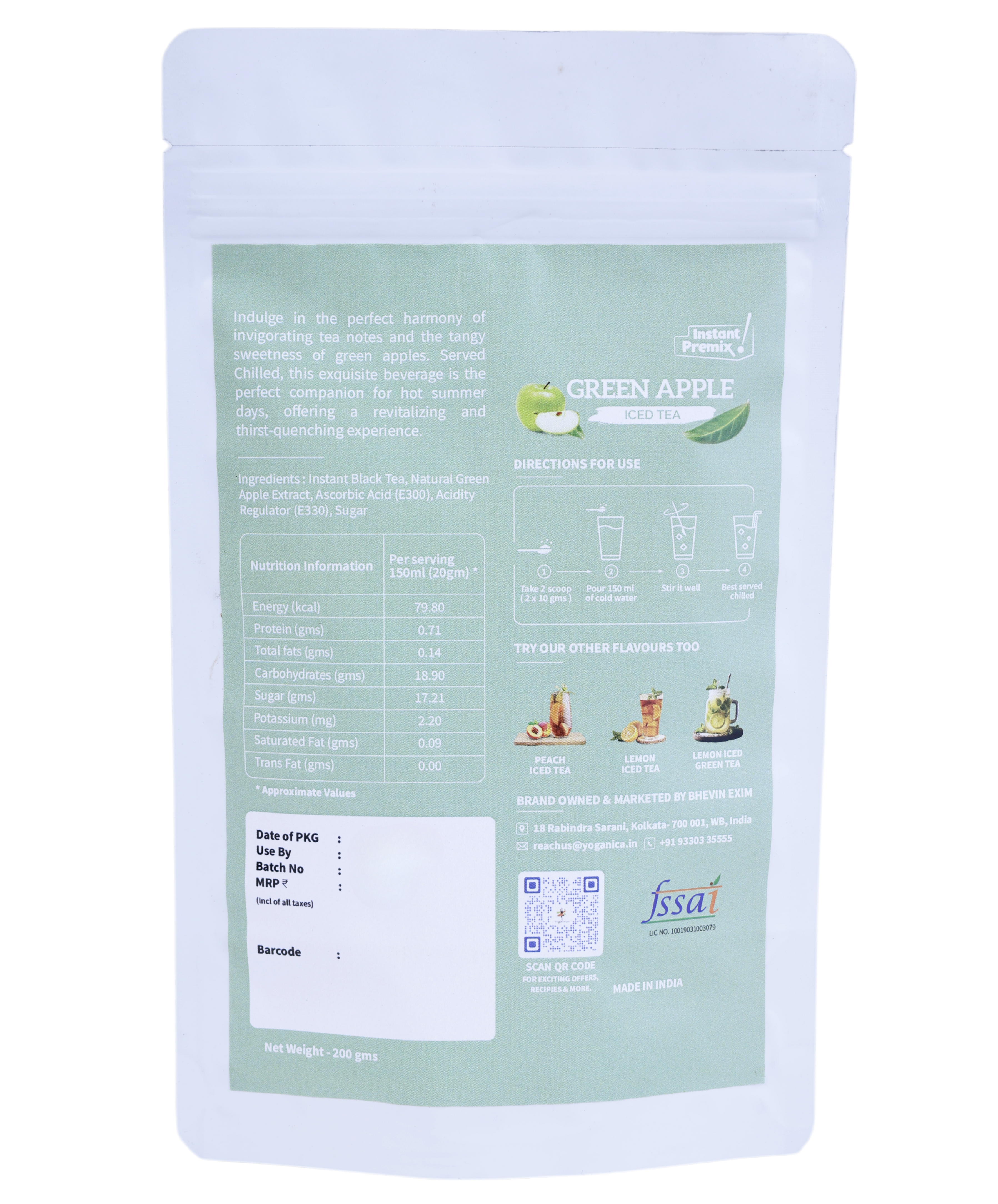 Green Apple Iced Tea – A Crisp & Fruity Delight