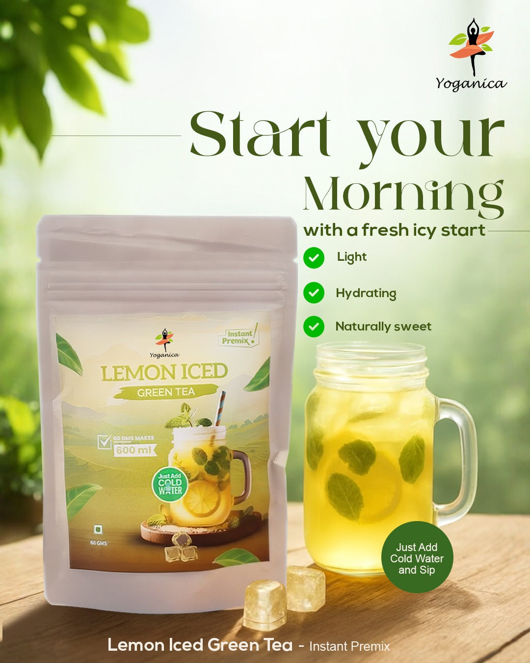 Lemon Iced Green Tea – A Detox in Every Sip