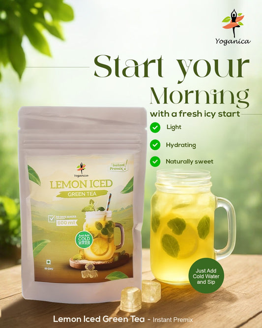 Lemon Iced Green Tea – A Detox in Every Sip