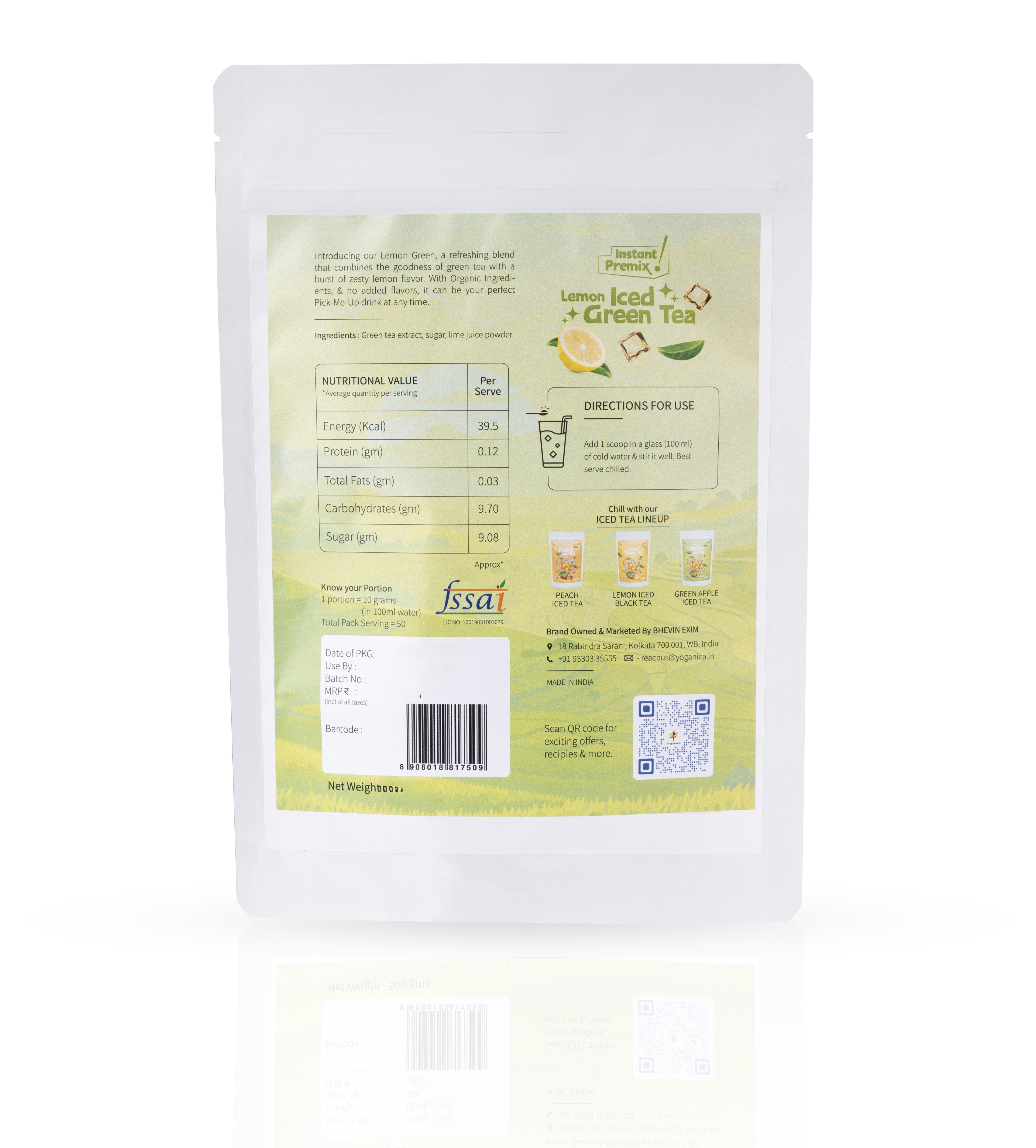 Lemon Iced Green Tea – A Detox in Every Sip