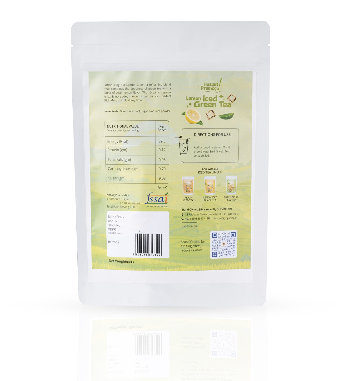 Lemon Iced Green Tea – A Detox in Every Sip