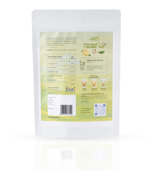 Lemon Iced Green Tea – A Detox in Every Sip