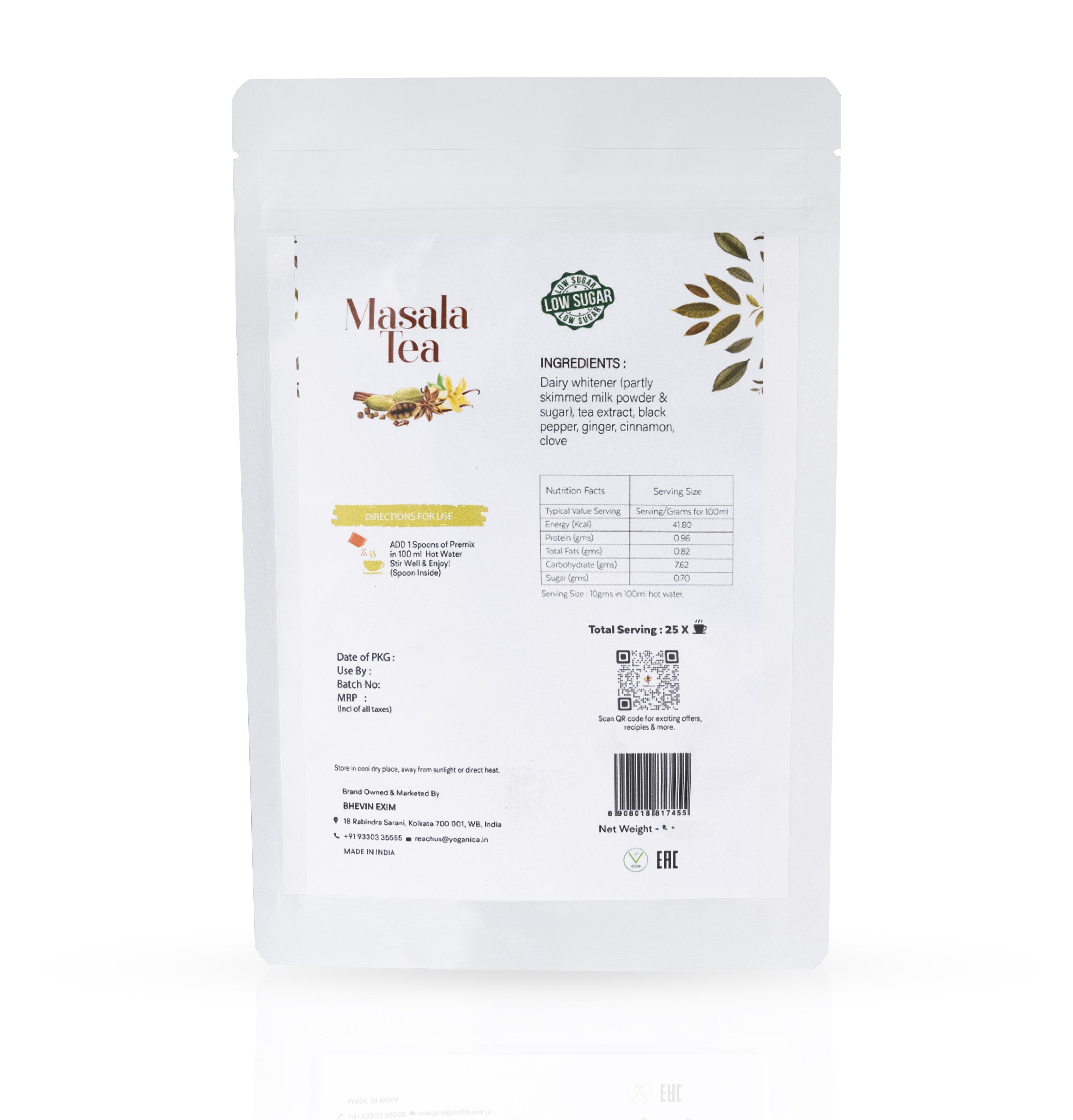 Masala Tea – A Classic Indian Chai Experience 250 g