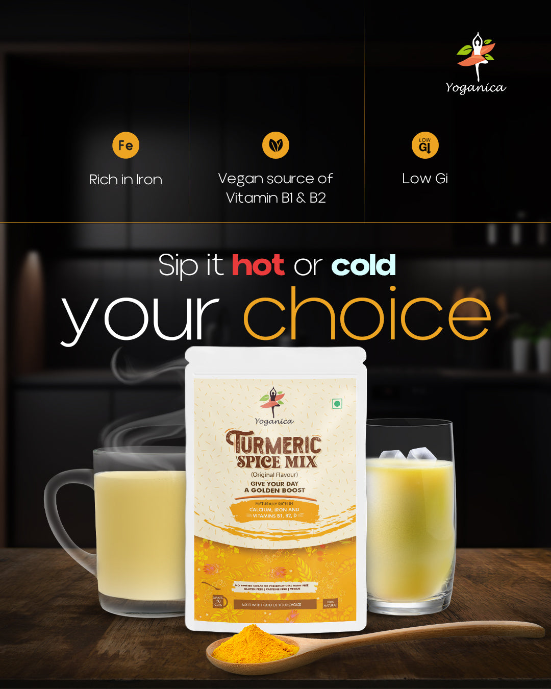 Instant Turmeric Latte Mix – 150g